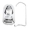 Master Cylinder Cover Cap Metal Chrome Rust Proof Brake Master Cylinder Cover Replacement for Bendix Style Master