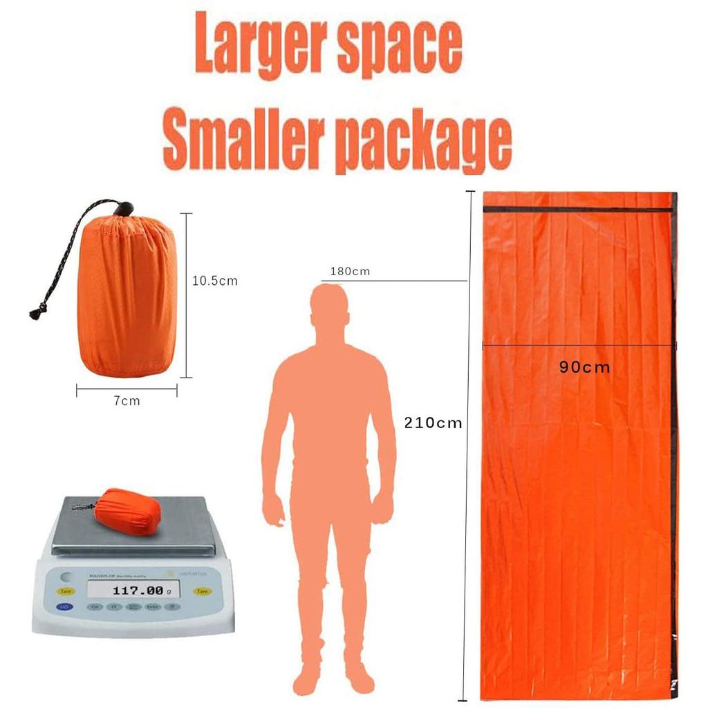 Oem Life Tent Bivy Mummy Winter Emergency Sleeping Bag For 3 Season Lightweight Outdoor Survival Adventure And Hiking For Adults