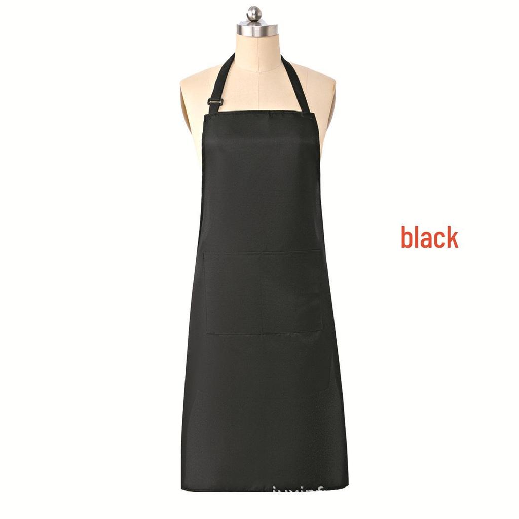 Длинный фартук шеф-повара с защитой от загрязнений для использования на кухне и в кафе