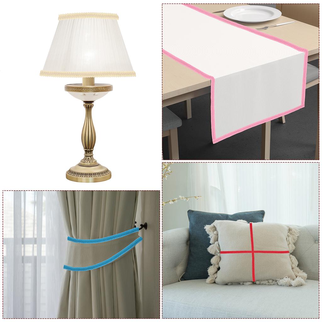 49 ярдов тесьма гимп плетеная кружевная отделка лента вырез горловины одежда декоративный материал швейные принадлежности для DIY поделок