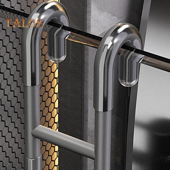 Вешалка для полотенец, крючок для душа на стеклянную дверь, прочный, несущий нагрузку, простой монтаж, S-образный крючок для вешалки для халата в ванной