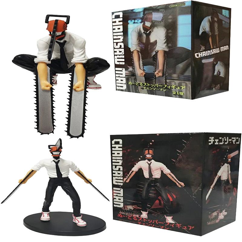15/18 см Человек-бензопила Дэндзи Аниме Фигурка Дэндзи/Пауэр Фигурка Действия Человек-бензопила Дэндзи Фигурка Взрослый Коллекционный Модель Кукла Игрушка