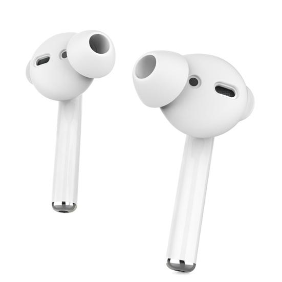 3 Pairs Silicone In-Ear Earbuds Cover Eartips with Storage Box for Air-Pods 1 2