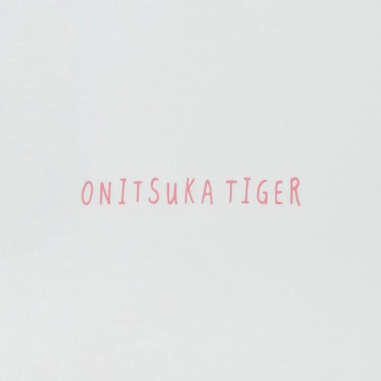 New Onitsuka Tiger GRAPHIC SS25 T Shirt Unisex Ecru 2183B460-700
