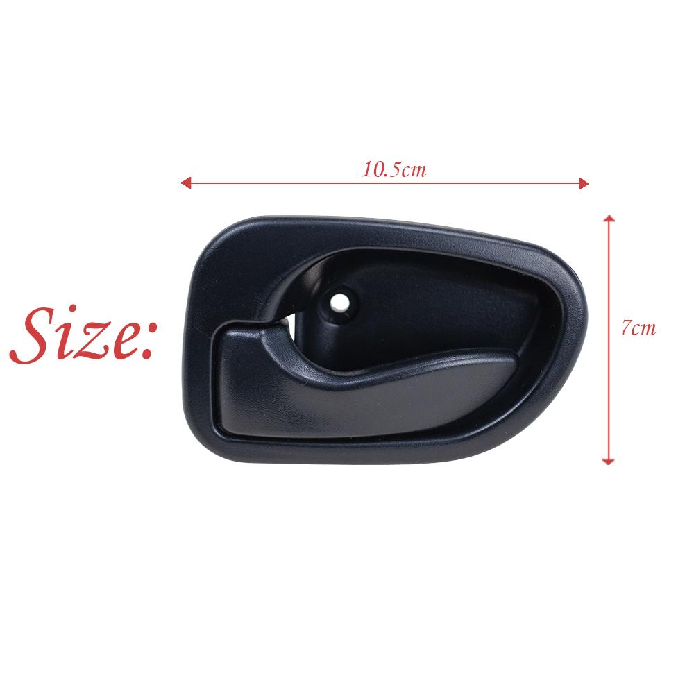 Дверная ручка черная хромированная для Hyundai Accent 1.5L 1995-1999 Atos 1997-2005 82610-22001