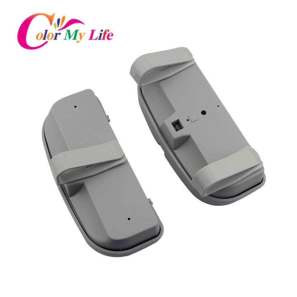 New Sun Visor Car Glasses Sunglasses Holder Case for Skoda Octavia Yeti Roomster Fabia Rapid Superb Kodiaq Karoq