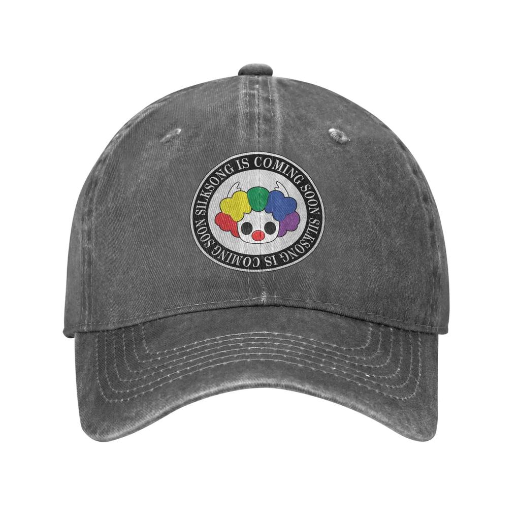 Spring Silksong Clown Baseball Cap Sun Breathable Print Washed Trucker Hat Unisex Adult Classic Outdoor Sport Baseball Caps