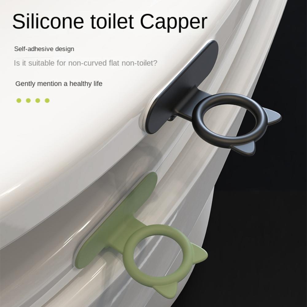 Силиконовый подъемник сиденья унитаза Многофункциональный держатель для унитаза Подъемник крышки унитаза Аксессуар для туалета