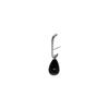 LEYIE SINGLE WATERDROP ONYX CUFF EARRING