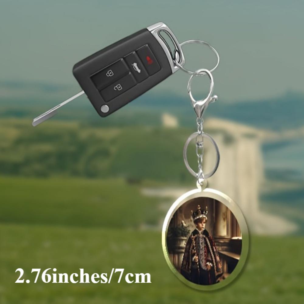 Customized Picture Women's Pendant, Acrylic Pendant,couple keychain,Easter Gift, Valentine's Day Gift,suitable for Couples, Anniversary Gift,