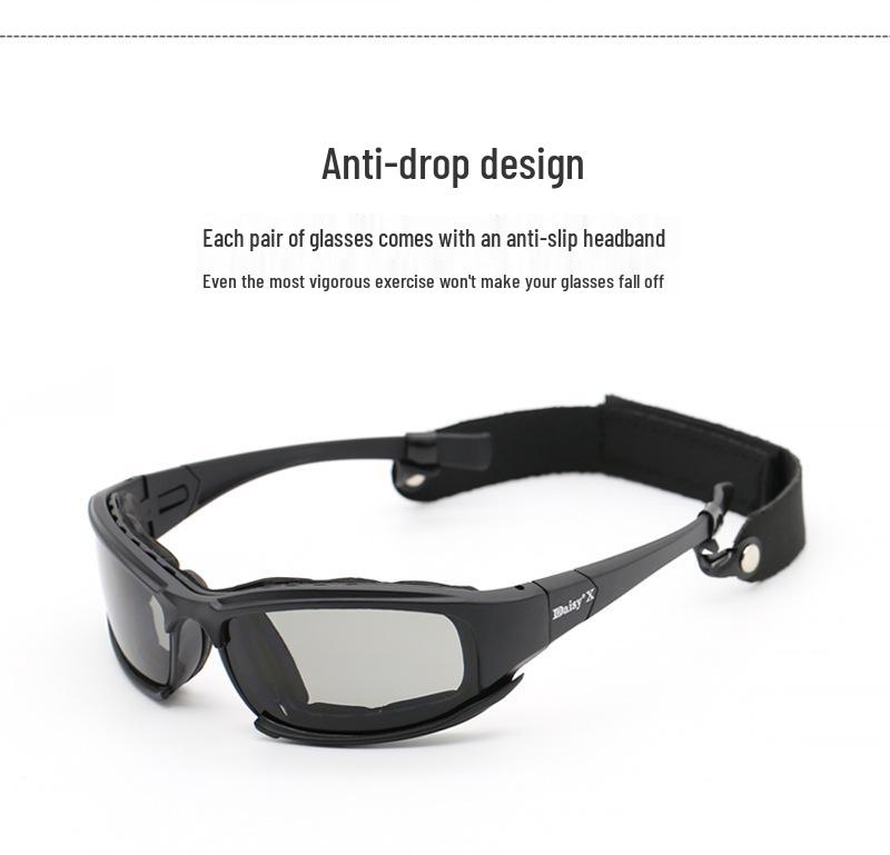 Тактические ветрозащитные очки Spot Daisy X7: Военные, Стрелковые, Внедорожные, Поляризованные Мотоциклетные Очки