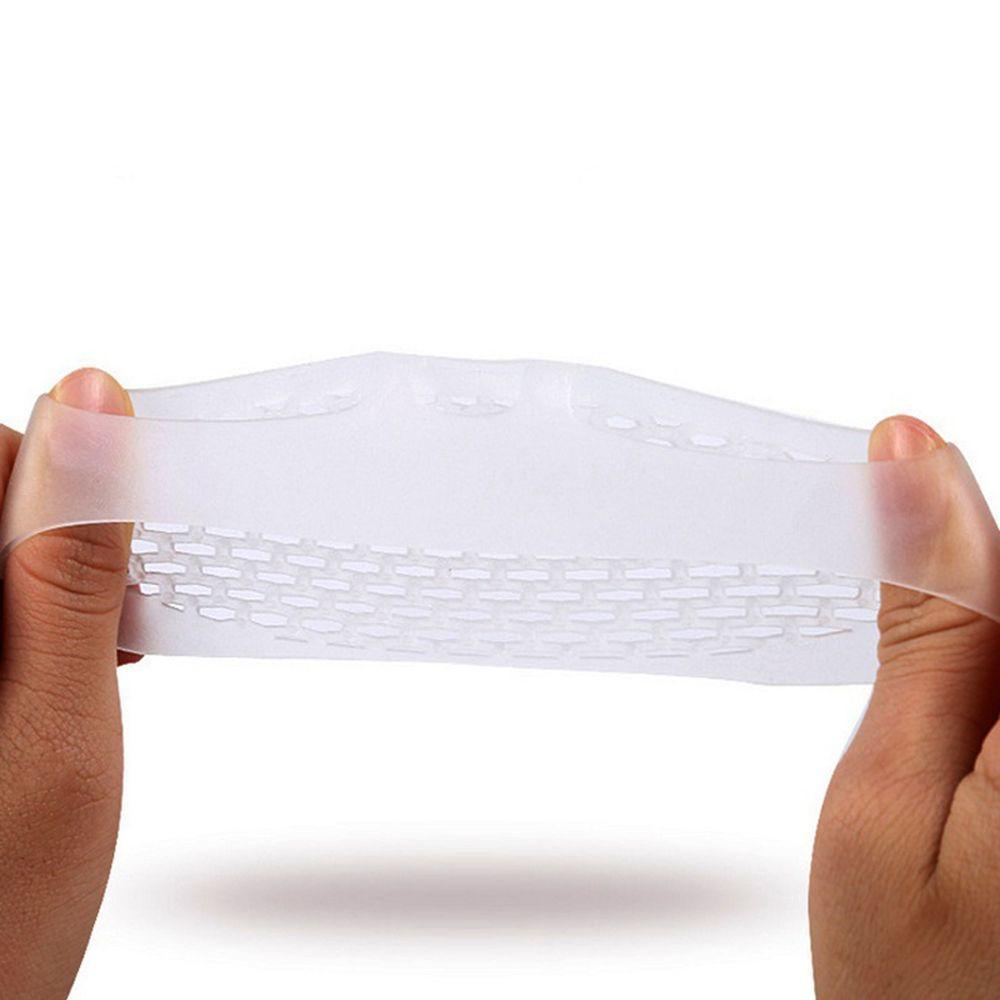 1 Pair Comfortable Feet Care Breathable Shoe Insert Soft Silicone Gel Toe Pads Insole