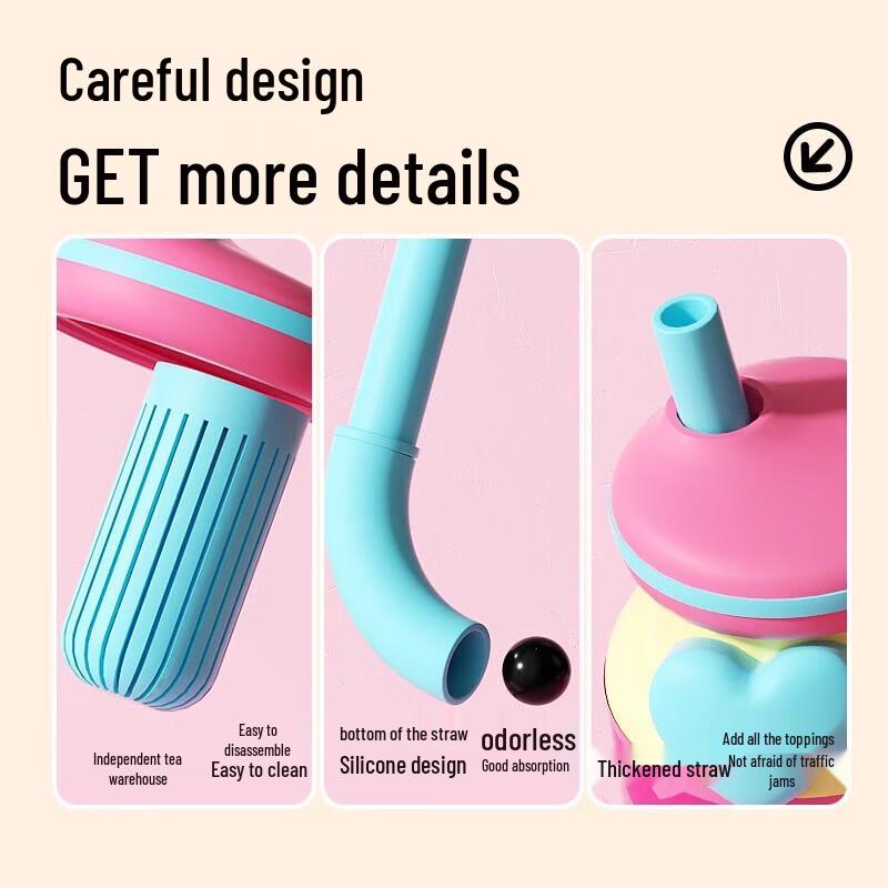 Vanow 950ml Dual-Drink Ceramic-Lined Insulated Bottle