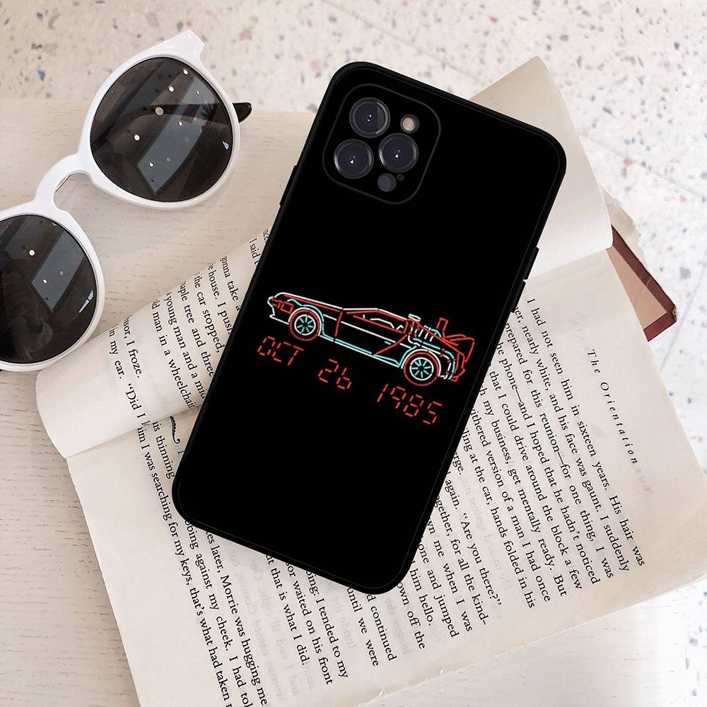 Чехол для телефона «Назад в будущее» для iPhone 17 Air 16 15 14 13 12 11 Pro Max 16 15 14 Plus Мягкий чехол из ТПУ