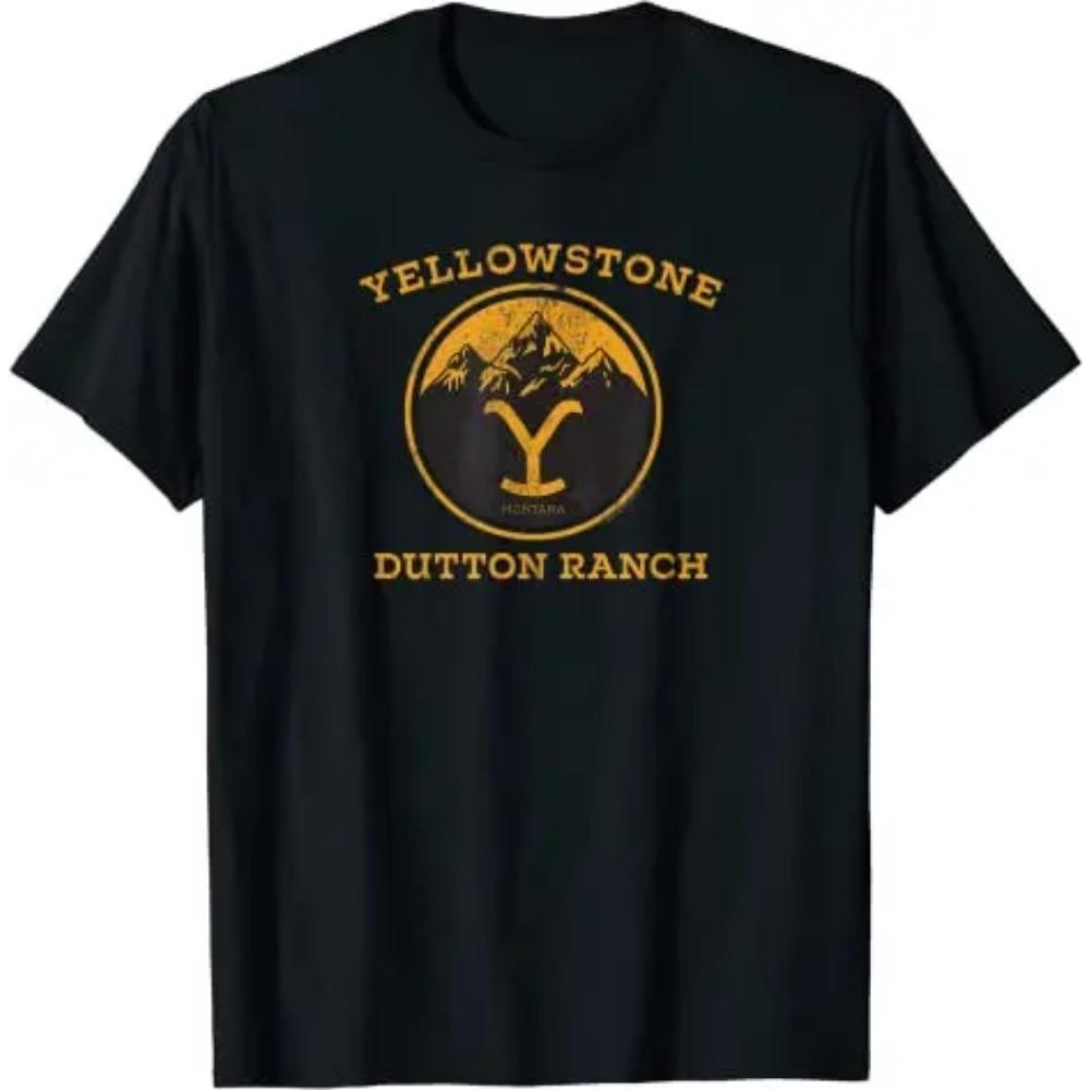 Футболка Yellowstone Dutton Ranch Arrows с надписью «Не заставляй меня отправлять покой» Футболки с графическим принтом «Тебе нужна поездка на вокзал» Одежда