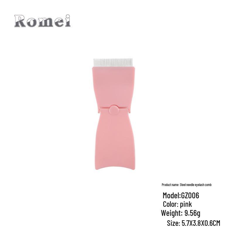 Инструмент-расческа для бровей и ресниц с иглой из нержавеющей стали