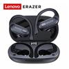 Lenovo Наушники ERAZER XT60 Bluetooth, настоящие беспроводные наушники, кнопочное управление, шумоподавление, заушные крючки, водонепроницаемая гарнитура с микрофоном