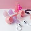5Ml Empty Cute Bunny Shape Lip Gloss Tube Keychain Rabbit Lip Glaze Container Cosmetic Package Material With Key Chain