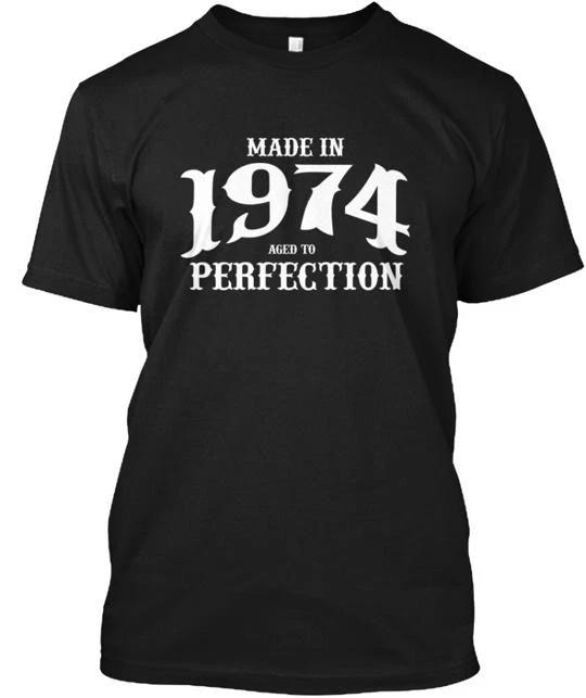 Футболка "Сделано в 1974 году" США Размеры от S до 5XL