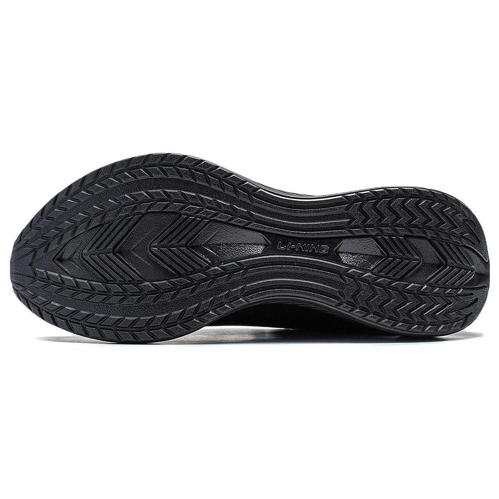Li Ning MINE V2 Амортизирующие Скользкие Устойчивые к истиранию Низкие Беговые кроссовки Мужские Черные ARST053-1