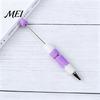 DIY Crafting Pens Beadable Pen, Colorful Fancy Beaded Ballpoint Smooth Flow Gift for Students, Party Favors, Creative Office Supplies