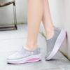 Женские летние легкие дышащие мягкие нескользящие кроссовки для ходьбы на открытом воздухе без шнуровки