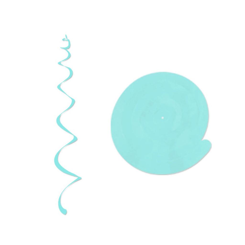 Party Decoration PVC Single Spiral Atmosphere Setting Hanging Ornament