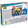 Monster trucks puzzle 24 elementy hot wheels 35 cm * 25 cm 3+