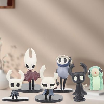 6 шт./комплект Hollow Knight Silk Song Рыцарь Шершень Квиррел Зоте Червяк Фигурка Милые Игрушки Модель Кукла Brinquedos