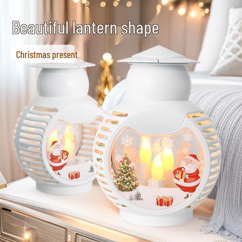 Blizzard Night Lantern: Handheld Decorative Projector Light Ornament