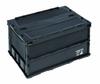Captain Stag Oricon Folding Container FD Container with Lock Lid Capacity Width 530 X Depth 365 X Height 335mm Thickness When Stored 75mm Made In