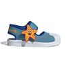 adidas Сандалии Superstar 360 Primeblue Little Kid Starfish Детские кроссовки Crew-Yellow Cloud-White Royal-Blue FX4932