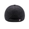 Outdoor Leisure Thickened Ear Warm Hat Men's Hat Autumn and Winter Woolen Cashmere Baseball Cap for The Elderly