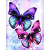 5D DIY Diamond Painting Two Butterflies Diamond Embroidery Full Mosaic Kits Cross Stitch Home Decor Handmade Gifts