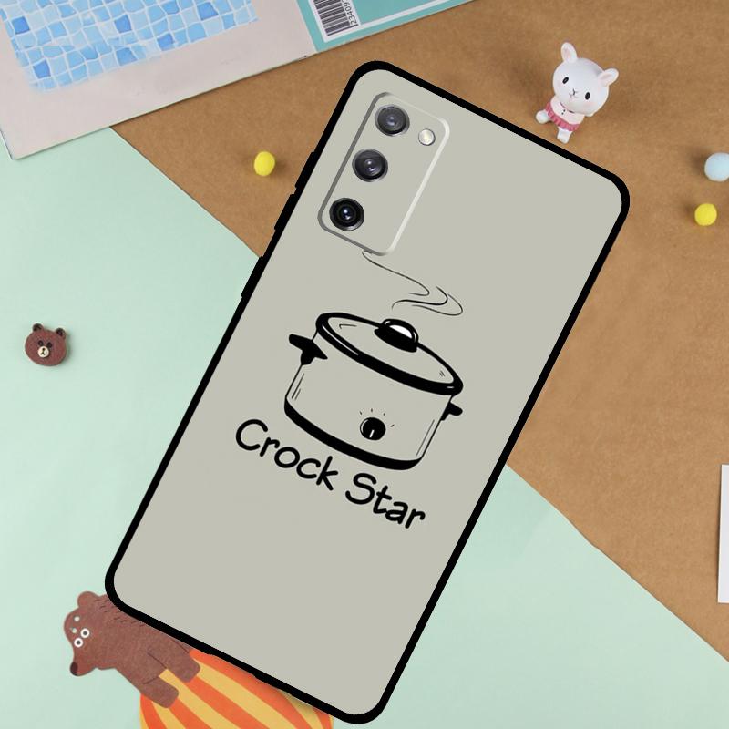 Cooking Chef Soft Case For Samsung Galaxy S25 Ultra S9 S10 S20 FE S21 S22 S23 Plus S24 Ultra Funda Cover