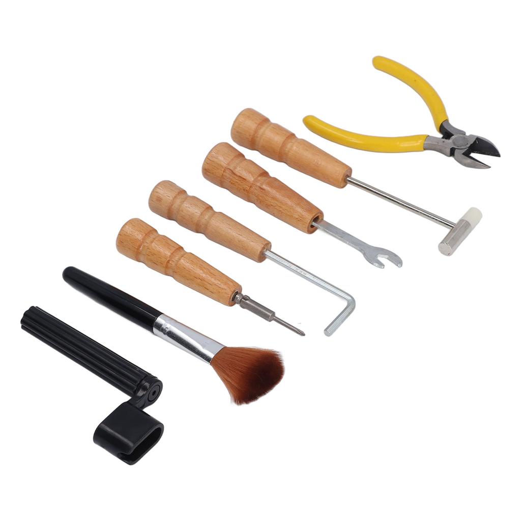 Набор из 9 инструментов для натяжения струн гитары, ремонт, замена, набор инструментов для мандолины, баса, укулеле B