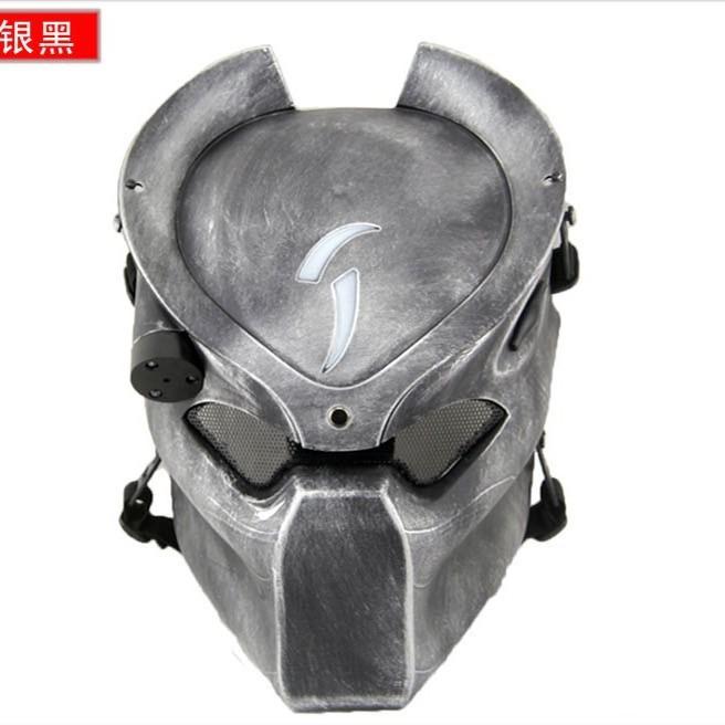 Alien vs. Predator Mask cosplay Hermit CS Protective face shield outdoor mask with infrared light