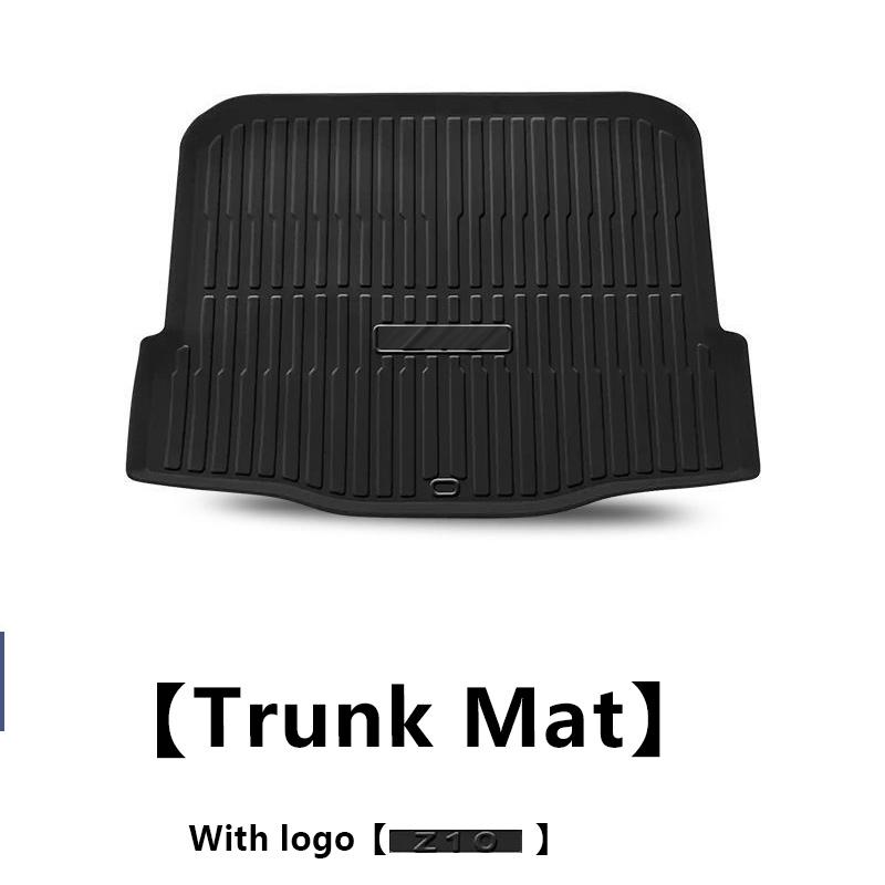Car Trunk Mat For Lynk & Co Z10 2024 2025 2026 Black Anti-dirty Waterproof Rubber TPE Material Trunk Pad Carpet Auto Accessories