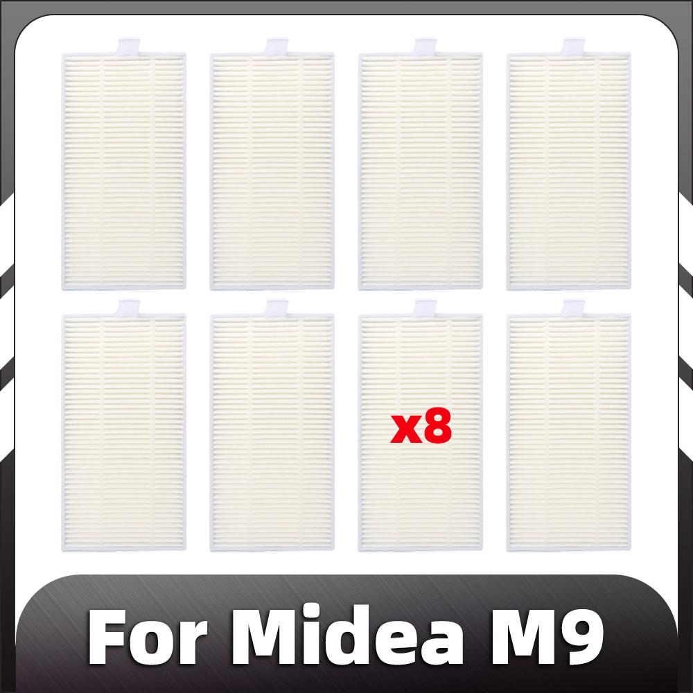 Совместимость с пылесосом Midea M9 Robot Vacuum HEPA Filter Mop Pads Запасные части Аксессуары