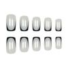Press Nails Short Square Fake Nails for Women Everyday Wear