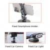 Metal Strong Magnetic Car Suction Cup Mount Camera Holder for GoPro 13 12 11 10 9 Insta360 X4 X3 GO 3S DJI OSMO Action 5 Camera