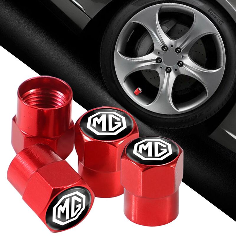 Alloy Car Valve Cap Wheel Valves Dust Cover Accessories For MG HS 2022 ZST ZS MG3 MG5 MG6 MG7 GT GS Hector ZX EZS EHS MG3X-Cross XX333