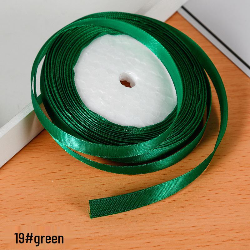 1 см атласная лента для украшения подарочной коробки и бантов, специальная для трансграничной торговли