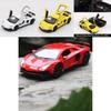 Изысканная модель автомобиля Lamborghini Aventador Lp740 1/32 из литого металла со звуком и светом