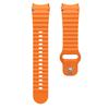 Watch Band For Samsung Galaxy Watch7 40mm 44mm/Watch6 40mm 44mm Wave Silicone Wrist Strap