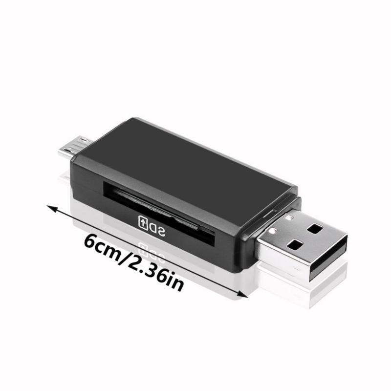 Портативный картридер для карт памяти Картридер Type-C USB 2.0 Картридер-записывающее устройство для телефона, планшета