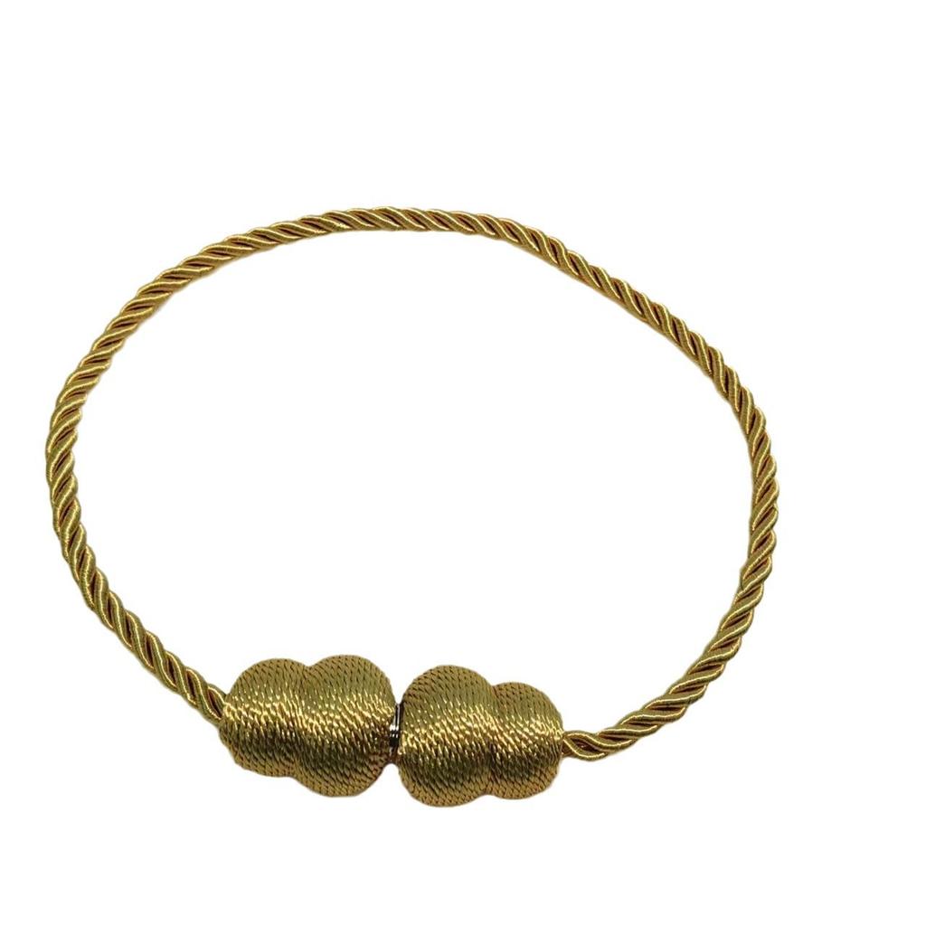 Магнитные подхваты для штор Декоративные шелковые веревочные держатели Современные держатели для оформления окон в форме тыквы Не требуется сверление