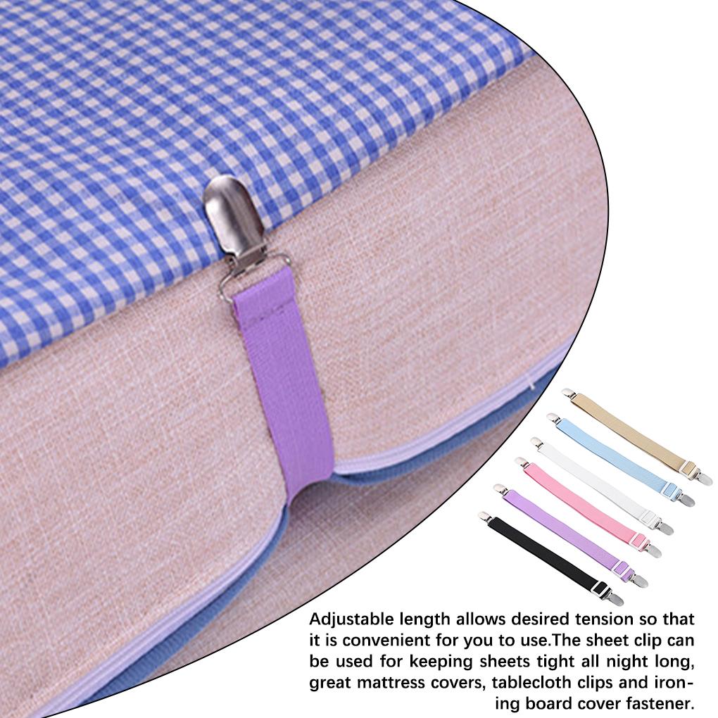 2 шт. фиксирующий зажим эластичный крепеж диван держатель матраса зажимы ножки матраса гаджеты ремни подтяжки крепеж простыни
