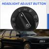 QQ-For VW Santana Quattro Headlight Control Switch Adjust Button Replacement Parts 33D941531