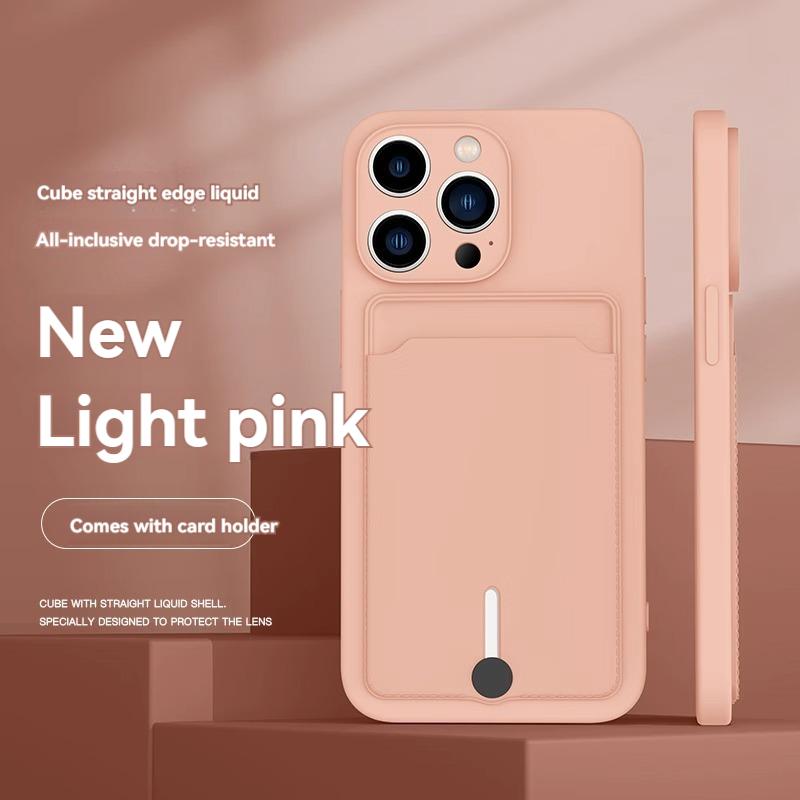 Чехол для мобильного телефона со слотом для карт для iphone 16 15 14 13 12 11 pro max mini plus силиконовый мягкий tpu держатель для кредитных карт сумка чехол